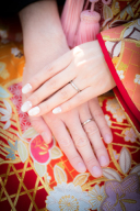 特別な日の手元♡