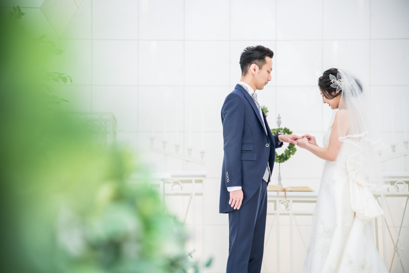 チャペルで挙式風なお写真を!