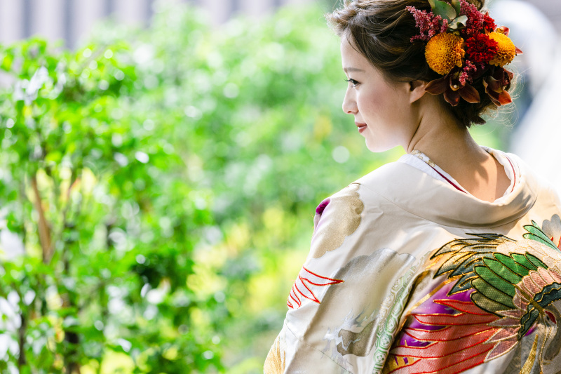 新婦様の美しいソロショットのご紹介♡