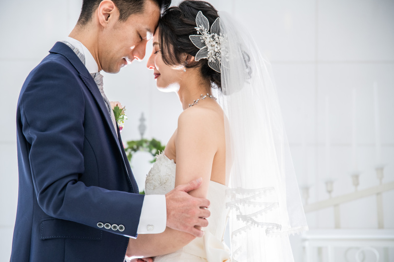 チャペルで挙式風なお写真を!