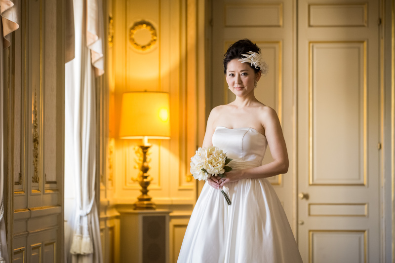 新婦様の美しいソロショットのご紹介♡