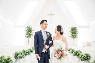 本格チャペルで叶う"挙式のワンシーン"のような素敵フォト