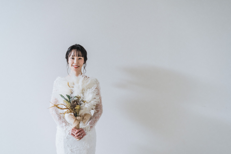 新婦様の美しいソロショットのご紹介♡