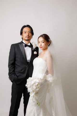 ドレスやヘアメイクに自信が有るから選ばれるスタジオ撮影