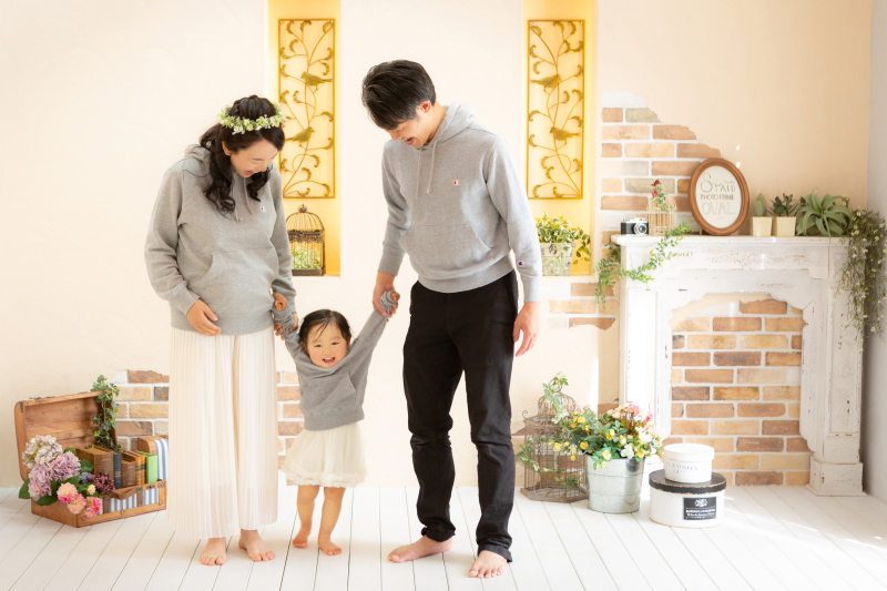 笑顔溢れる♪ご家族一緒にマタニティフォト