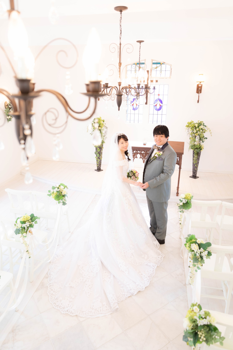 ハナミズキの祝福を受けて♪和洋ウエディング撮影