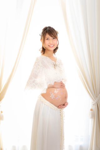 家族みんなで新しい家族を祝福♪マタニティフォト