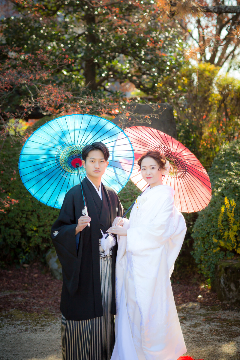 目と目を合わせて2人だけの世界♪和洋ウエディング