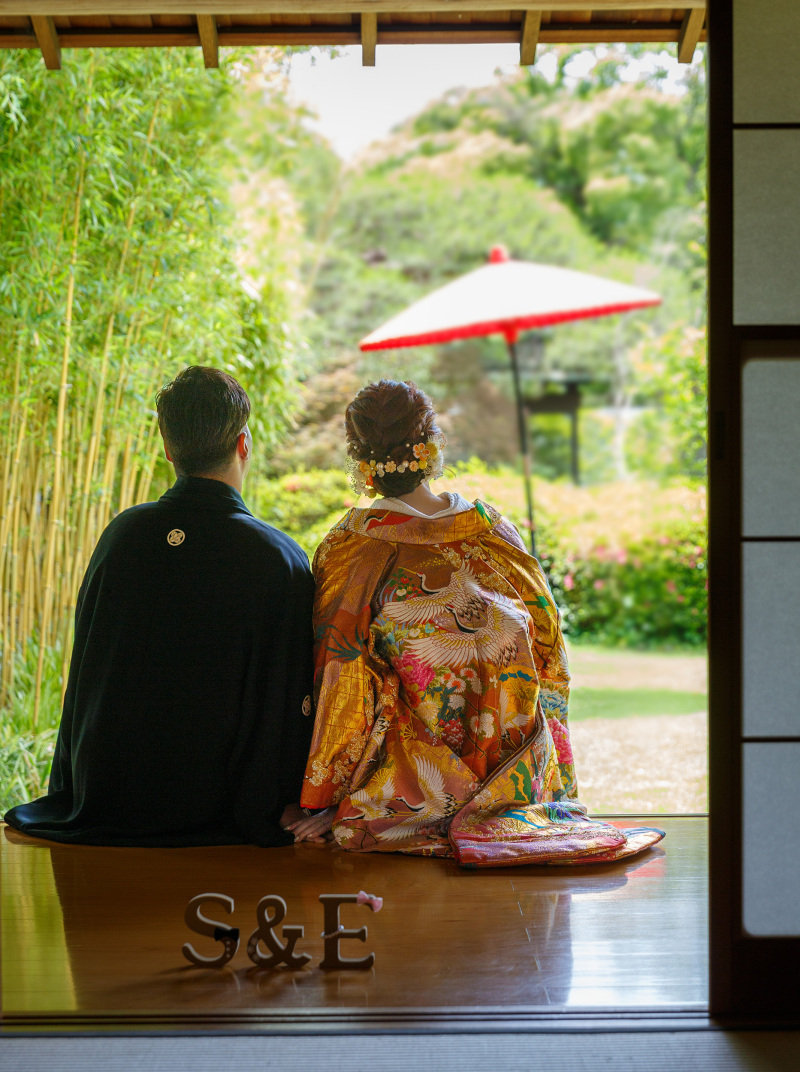 みんなの祝福を受けて♪チャペル挙式&和装洋装ウエディング撮影