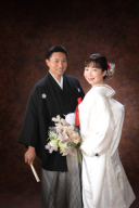 冬の日本庭園で和を極めた和装ウエディング♪