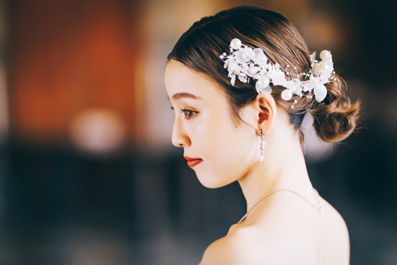 撮影当日のヘアスタイルについて