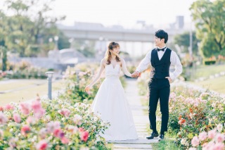 ガーデンフォトで可愛らしいお写真はいかがですか♪