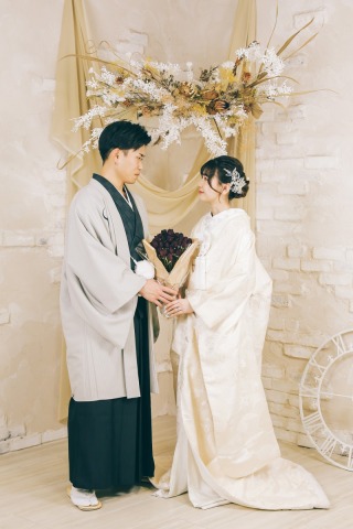 お持ち込みのブーケ