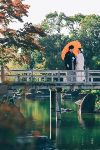 自然に囲まれた大仙公園でロケーション撮影！