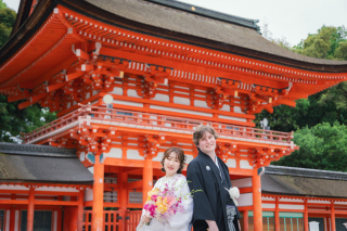 下鴨神社でのあざ婚(あざらし婚礼)