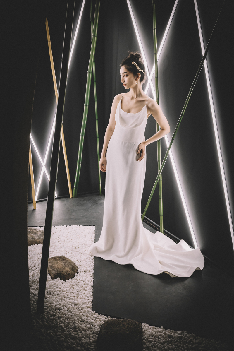 結婚式の前撮りで着られるおしゃれなウェディングドレス