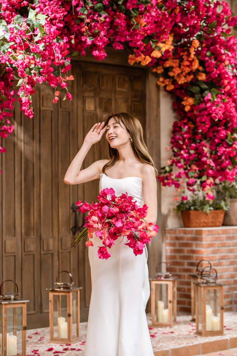 気になる部分もフォトレタッチで理想の花嫁に