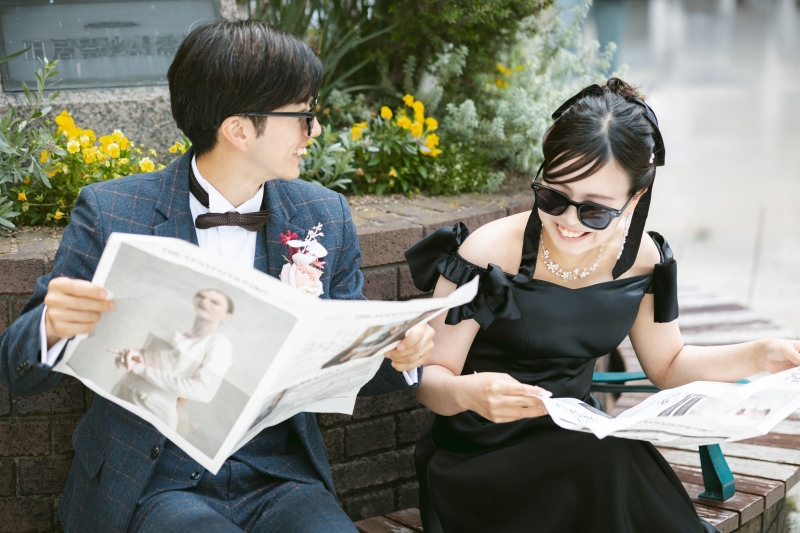 【お持ち込みアイテムたっぷり】遊び心あふれるフォトウェディング♪