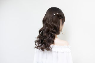 ロング　ヘアアレンジ