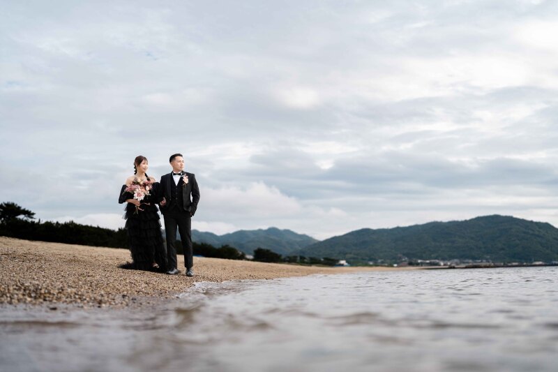 淡路島フォトウェディングを写真でご紹介☆*