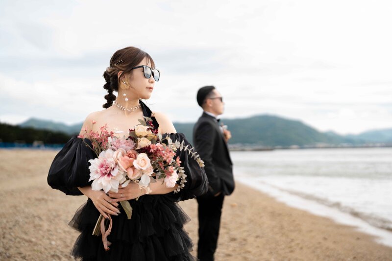 淡路島フォトウェディングを写真でご紹介☆*