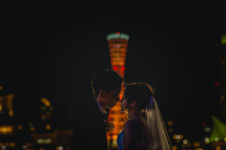 ナイト撮影でオシャレな雰囲気に☆彡