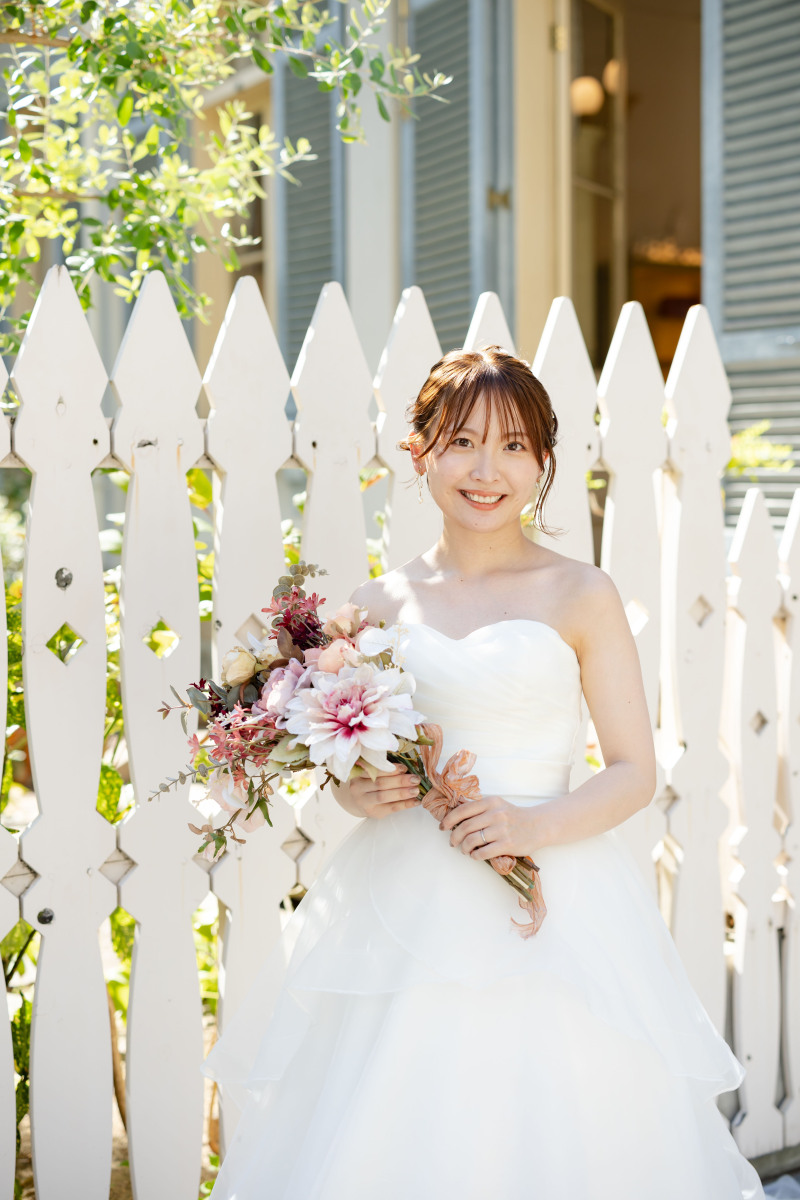 新婦様の美しいソロショットのご紹介☆*