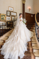 大階段ショットはドレスがキレイにみえます♡