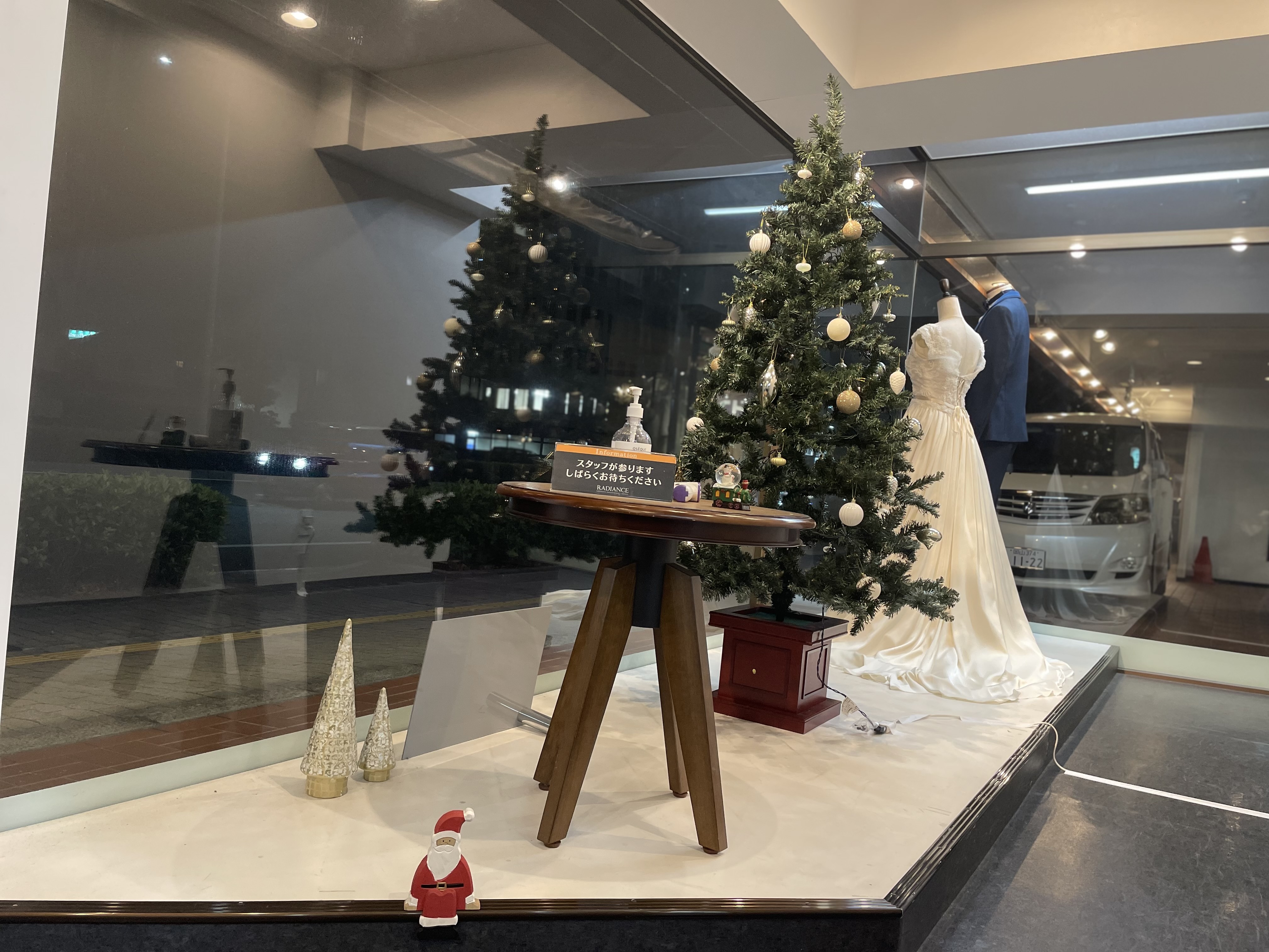 クリスマス仕様に♪（公開日：2023年11月16日）｜RADIANCE PHOTO 岡山本店｜岡山県でフォトウェディング探すならPhotorait