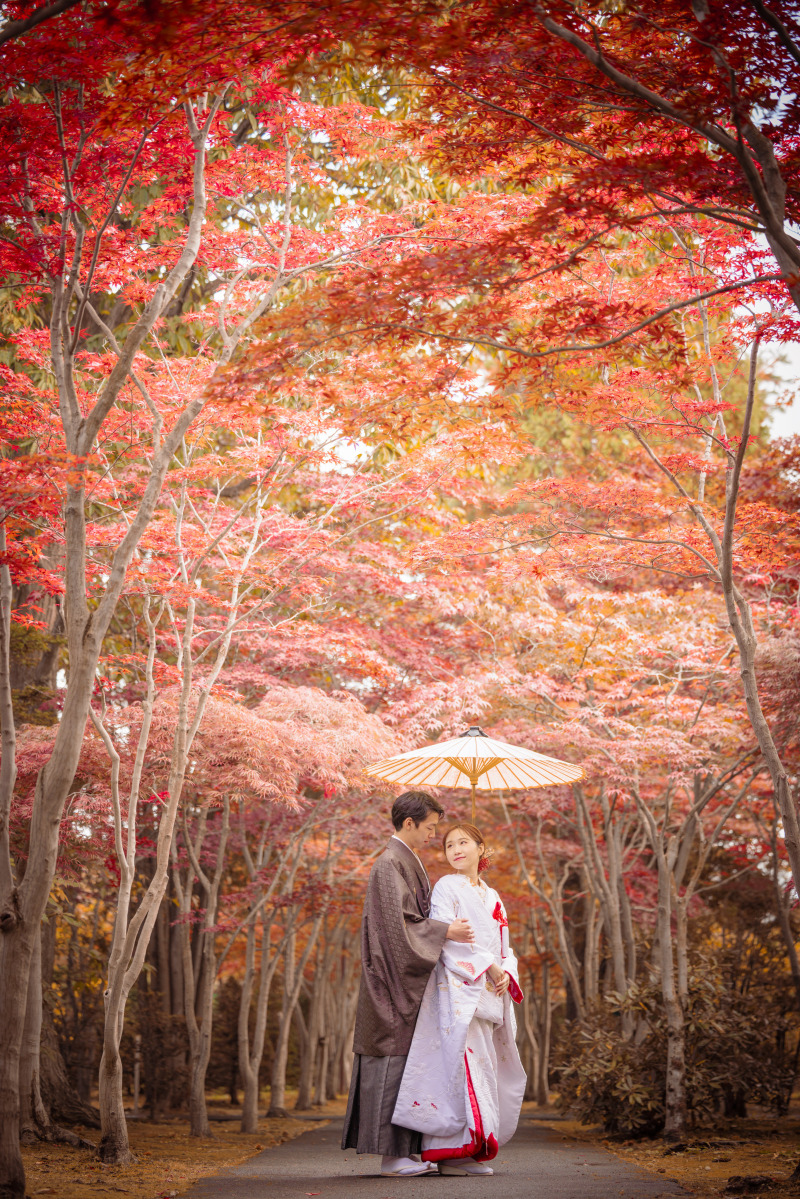 【ロケーションフォト】秋の紅葉ロケ始まりました