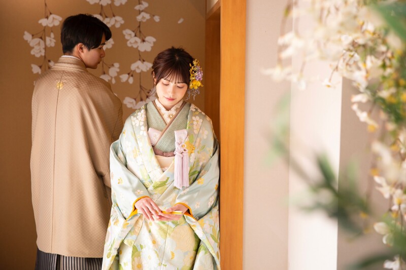 今季の新作色打掛 × 和室で叶える “WA×soft” スタイル新登場!