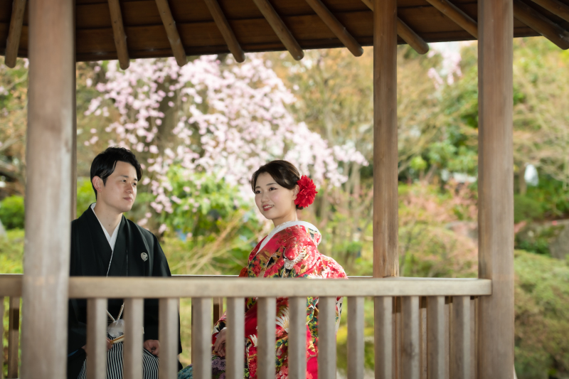 春は枝垂れ桜♡目白庭園の予約まだ間に合います！