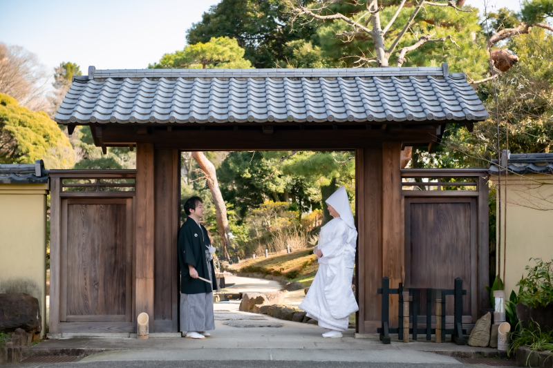 スタジオから20分★肥後細川庭園で撮影♪