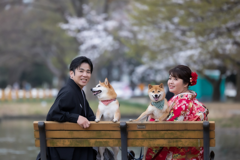 大切な愛犬と一緒に撮影を叶えよう♪