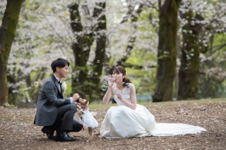 ペットと一緒♡フォトウエディング！