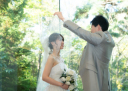 まるで結婚式♡ニンキのチャペルフォト♪