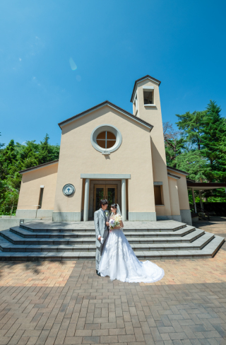 森の中の独立チャペルが人気の理由♪