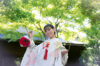 オトクな夏庭園ロケ！