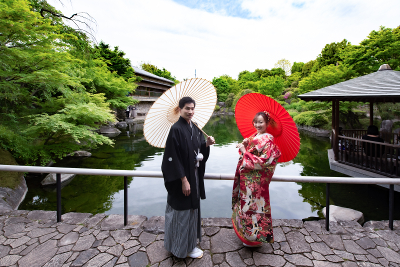 ４月２日撮影限定の春の庭園と趣ある和室プラン♪