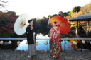 直近割★見応えある写真プレゼント！紅葉の庭園と趣ある和室で撮影しませんか