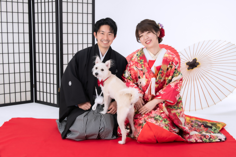 お天気に左右される事のないスタジオ撮影！