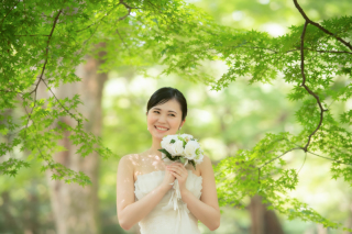 新婦さまのソロショット!