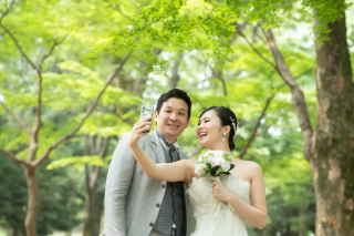 おふたりの携帯撮影もOKです♪