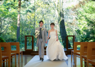 結婚式のようなチャペルフォト!