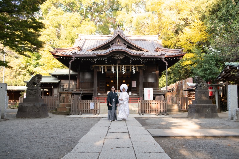 厳かな神前式&神社ロケーション撮影をしませんか