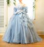 ~ブルーグレードレス~新作カラードレス入荷しました!