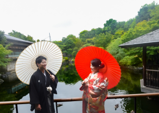 雨天決行！６～８月撮影がお得な目白庭園＋和室撮影♪