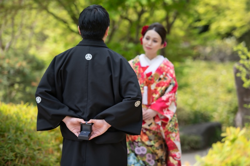 趣ある和室撮影も叶う!日本庭園で撮影しませんか?