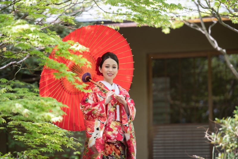 新緑の庭園撮影☆お早めにお問合せください♪