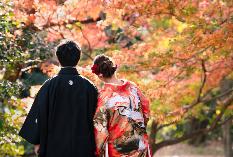 紅葉の代々木公園フォト！お早めにお問合せください♪